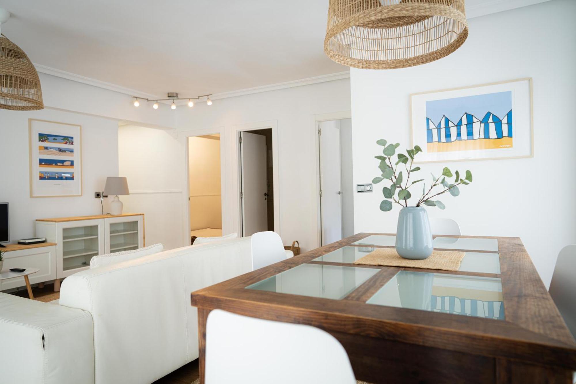 Ondarreta Beach Apartment Аньорга-Лугарис Экстерьер фото