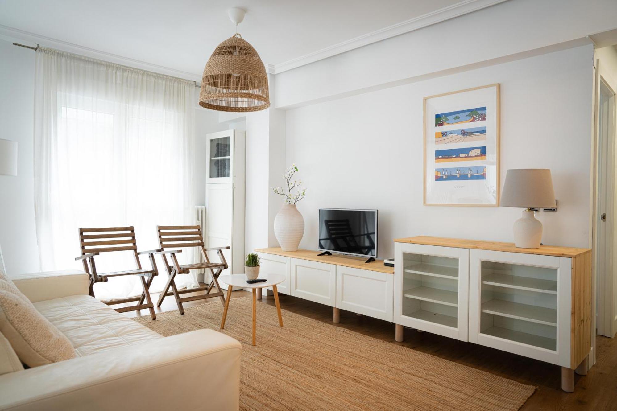 Ondarreta Beach Apartment Аньорга-Лугарис Экстерьер фото